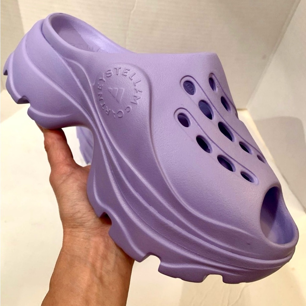 Adidas aSMC Stella McCartney Clogs
Purple Women Sz 8 GW2048 NWT